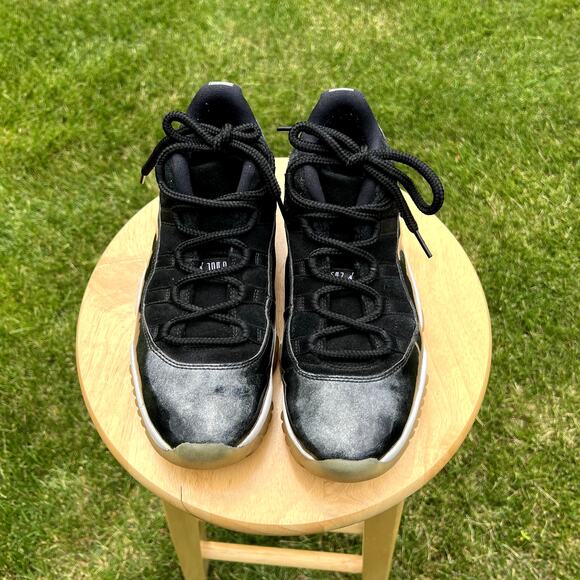 Nike Air Jordan 11 Retro Low Barons Men\'s Sneakers - Size 8 - Ships Now main image 3